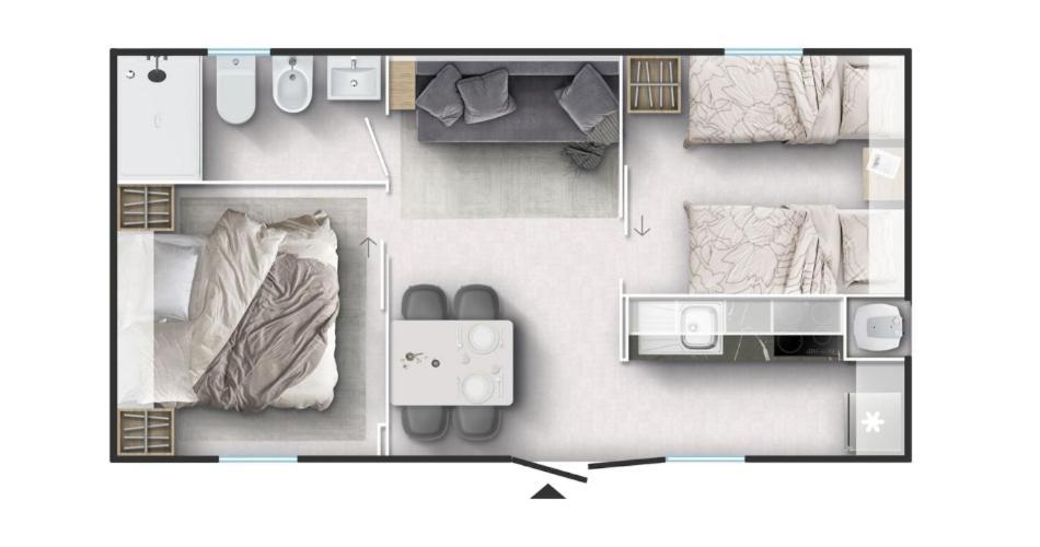 Hotel Park E Mobil Home Sottomarina Exterior photo